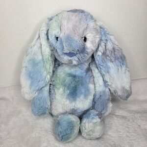 SOLD - BNWT Customized Jellycat Medoum Bashful Bunny "Kyanite"